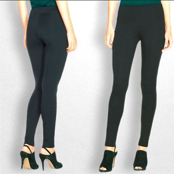 White House Black Market Instantly Slimming Ponte Knit Legging in Green Size XS - Picture 3 of 9